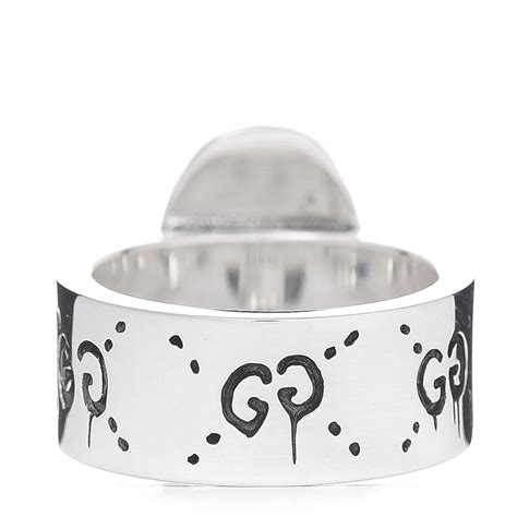 gucci ghost double ring|Gucci ghost ring cheap.